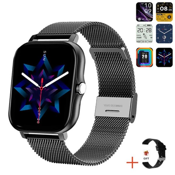 Y13 Smart Watch Men Women Gift Sport Fitness Health Heart Rate Monitor Bluetooth Digital Smartwatch Wristwatch Large screen New