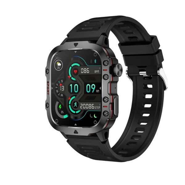 for Oukitel WP33 Pro WP32 WP30 Pro WP28 Smart Watch Touch Screen Sleeping Heart Rate Blood Oxygen Blood Pressure Monitor Fitness