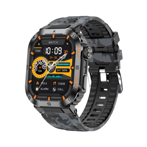 for Samsung Galaxy S23+ S23 Ultra S23 FE Smart Watch 2.01 '' HD Display Bluetooth Voice Smart Watch Rugged And Durable Military