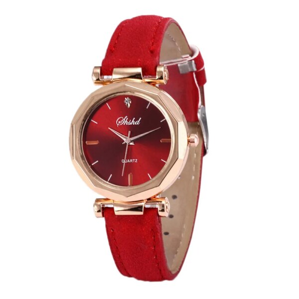 часы женские наручные montre femme relojes para mujer Fashion Women Leather Casual Watch Luxury Analog Quartz Crystal Wristwatch