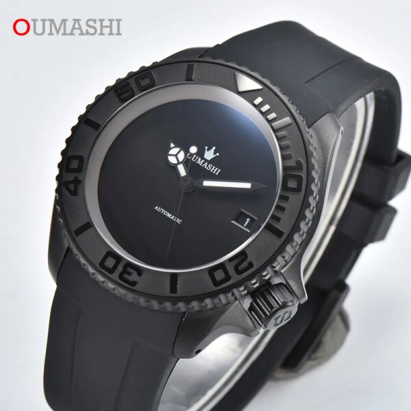 007 OUMASHI Men's Watch New Men Luxury Automatic Mechanical NH35 Watch Movement Watch Case Stainless Steel Waterproof Watch