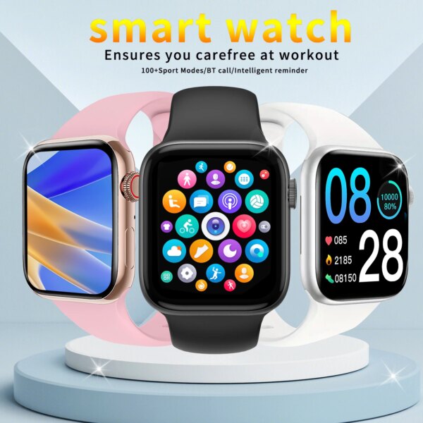 Smart Watch,Fitness Tracker For Android And Iphone Phones With many Sport Modes,Fitness Watch For Women Men