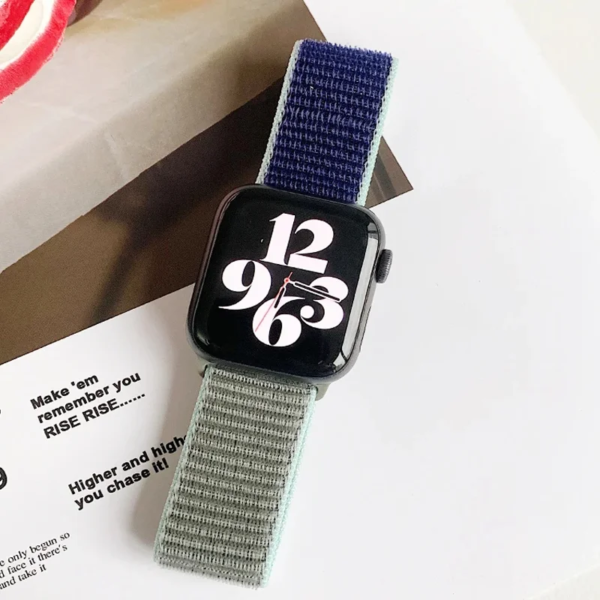 Nylon Strap For Apple Watch Band 40mm 44mm 49mm 45mm 41mm 38mm 42mm 44 mm Bracelet iwatch Series 9 8 se 7 6 5 4 3 ultra 2 bands