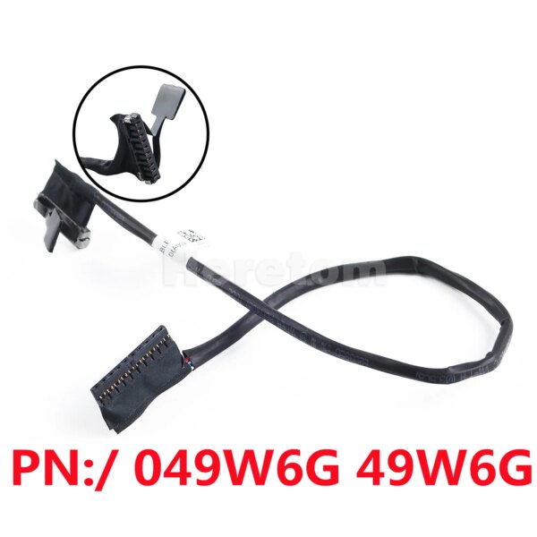 1Pcs Battery Cable For Dell Latitude 7470 E7470 E7270 Battery line 049W6G 49W6G DC020029500 laptop New Battery Cable