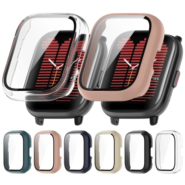 1pc One-piece Watch Case Suitable for Amazfit Active Protective Case Watch Case Protective Film