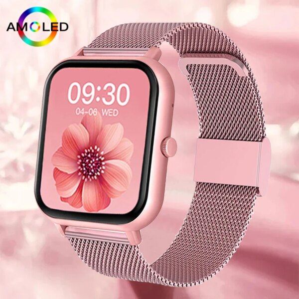 2023 For Xiaomi Smart Watch Women Custom Dial Smartwatch Men Waterproof Clock Bluetooth Call Watches Full Touch Sports Bracelet