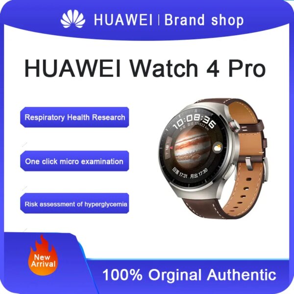 2023 New Huawei Watch 4 Pro Smart Watch ESIM Independent Call Men Women Full Touch Screen Health Monitor Bluetooth Sport Watch