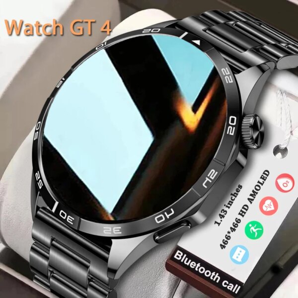 2023 New NFC Smart Watch Men's For Android ios Smart Watch Bluetooth Call IP68 Waterproof Watch Health Monitoring Watches 4