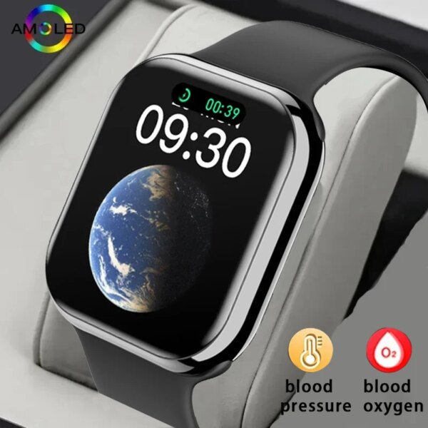 2024 For Apple Watch 9 Smart Watch Women Ultra Series 9 NFC Smartwatch Men BT Call Waterproof Wireless Charge 2.05\