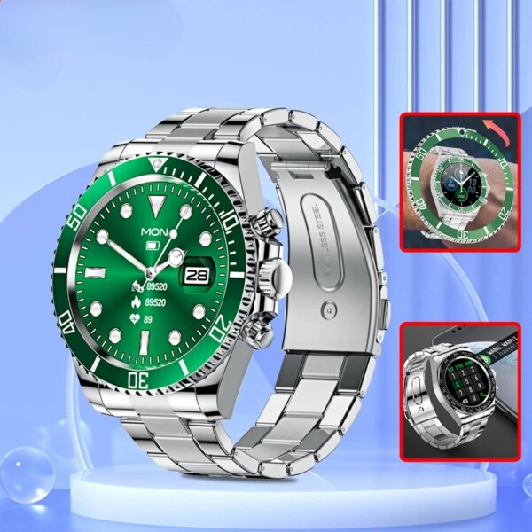 2024 NEW  Waterproof Smart Watch for Men, Digital Business Watch, Dial Answer Call, Luxury Gift, New Style