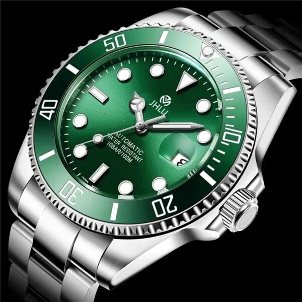 2024 New Men Mechanical Wristwatch Luxury Ceramic Bezel Automatic Submariner Watch Sapphire Glass Watch for Men