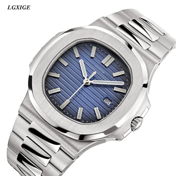 2024 New Men's  Watch 316L Stainless Steel Watches For Men 5atm Waterproof Top Brand Luxury Quartz Wrist Watch AAA Friend Gift