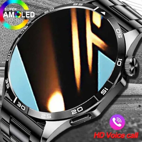 2024 New Original For Huawei Xiaomi GT4 Pro Smartwatch Men GPS tracking AMOLED 466*466 HD screen NFC Bluetooth Call smartwatch