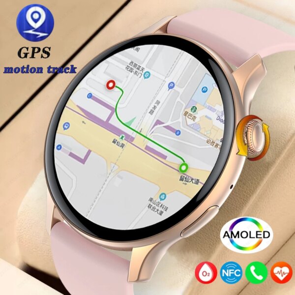 2024 New Smart Watch Women 466*466 AMOLED 1.43\