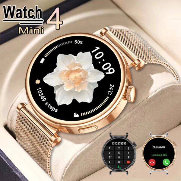 2024 New Women Men Smart Watch Screen Always Show Time GPS 1.3 nich AMOLED 360*360 HD Smartwatch Women's sports watch For Huawei