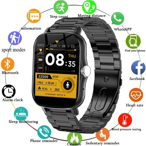 2024 SmartWatch Android iPhone 1.90\