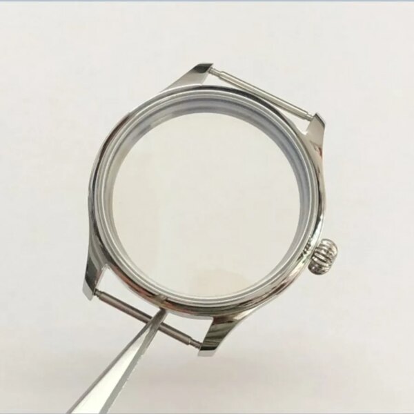 44mm Pilot 316L Stainless Steel Watch Case Mineral Glass Suitable For ETA6497/6498 /ST3600/3621 Movement Accessories Men 83