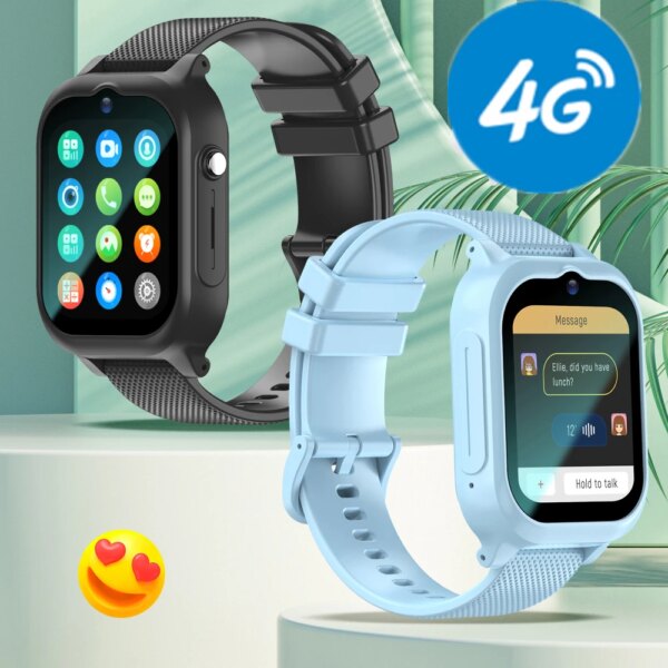 4G Smart Watch Kids GPS WIFI Video Call SOS Camera Monitor Tracker Location Phone Watch Child Smartwatch For Boys Girls Gifts