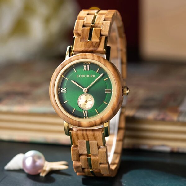 BOBO BIRD 2023 NEW Women's Watch Luxury Wooden Watches for Women Support Dropshipping & LOGO Custom