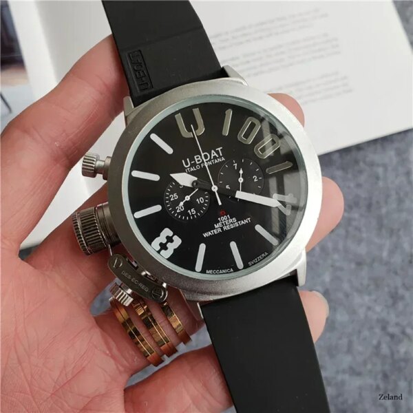 Big U-Boat Creative Design Men Watches Mechanical Business Colour Watch Men Automatic Movement Boat Watch Uboat Watch