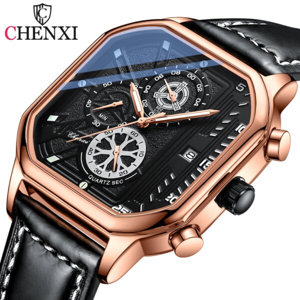 CHENXI Relogio Masculino Men Watches Luxury Famous Top Brand Men's Fashion Casual Dress Watch Military Quartz Wristwatches