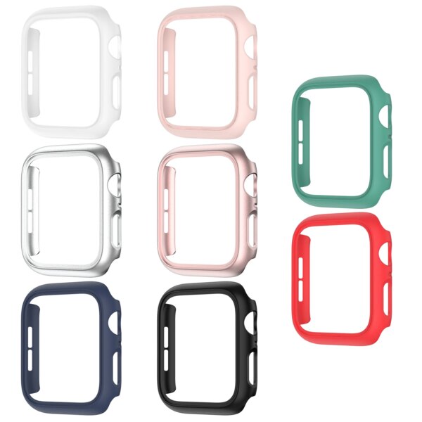 Case for Apple Watch Case 45mm 41mm 40mm 44mm 38mm 42mm Protective Cover Matte Hard PC Bumper Frame iWatch SE 9 8 7 6 5 4 3 2 1