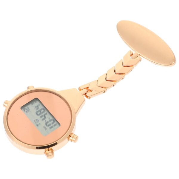 Digital Display Nurse Fob Watch Stylish Electronic Pocket Watch Student Watch