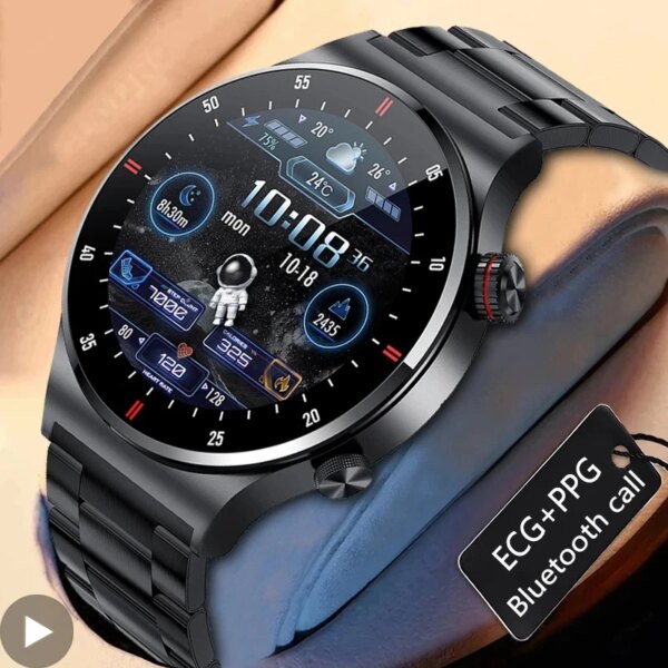 Digital Smartwatch Electronic Wrist Smart Watch Connected Wristwatch Fitness Waterproof For Men Women Clock Bluetooth Sport Hand