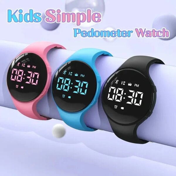 Digital Watch for Boys Girls Sport Watch with Fitness Tracker Alarm Clock Stopwatch No App and Waterproof Watch for Kids Ages 5-