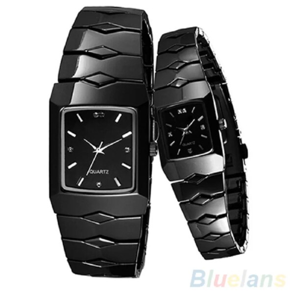 Fashion Casual Simple Couple Lover Women Men Quartz Movement Wrist Watch