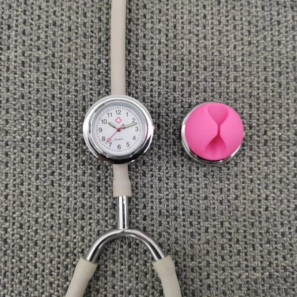 Fob Nurse Doctor Clock Clip On Hanging Stethoscope Watch