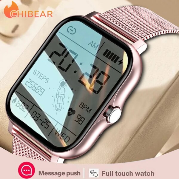 For Huawei Xiaomi GTS4 Smartwatches Women's Bluetooth Call Blood Oxygen/Heart Rate Monitoring Smart Watch Men and Women 2024 New