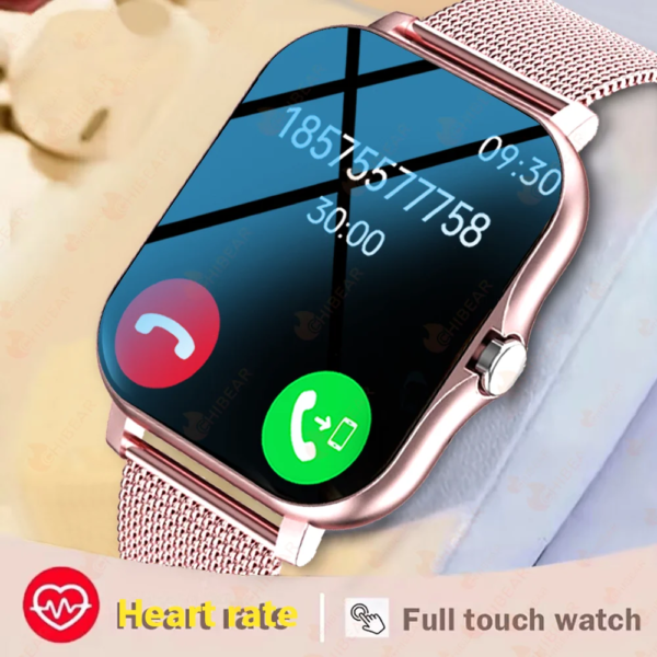 For XIAOMI Huawei Smart Watch 1.69'' Inch Color Screen Bluetooth Call Blood Oxygen Pressure Monitoring Smart Watch Women Men