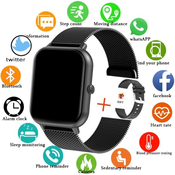 GTS 2 MINI Smart Watch Men Women Heart Rate Blood Pressure Fitness Tracker Bluetooth Call Smartwatch For Amazfit 2023 New