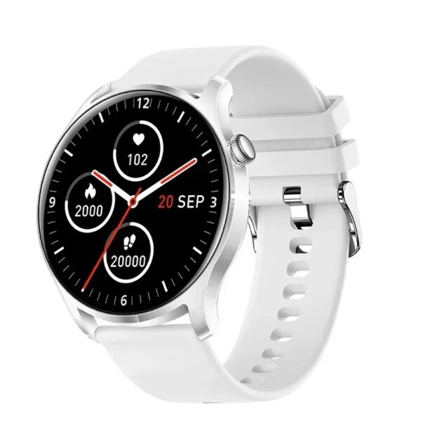 IAURA KC08 Smart Watch for Men and Women -Full Touch Screen ，Bluetooth Call, Message Reminder，Fitness Tracker, Sports