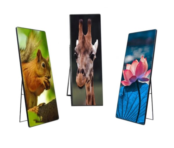 Intelligent LED Poster Screen Advertising Indoor P2.5 Digital LED Video Wall LED Display