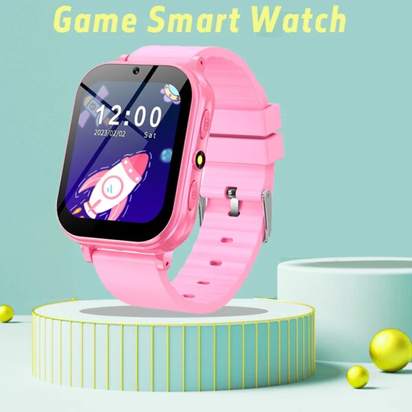 Kids Game Smart Watch Music Player Flashlight 22 Games Pedometer Habit Tracking Learning Telling Storie Children Gift Smartwatch