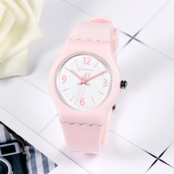 Kids Watch Waterproof Quartz Wristwatches Children Boy Clock For Girl Boy Fashion Sweet cute Digital Watches UTHAI CE07