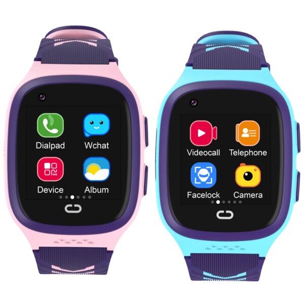 LT31 Kids Smart Watch 4G SOS Call Back Monitor Video Call Phone Watch GPS Children Smartwatch Student Girl Boys Watch Gifts.