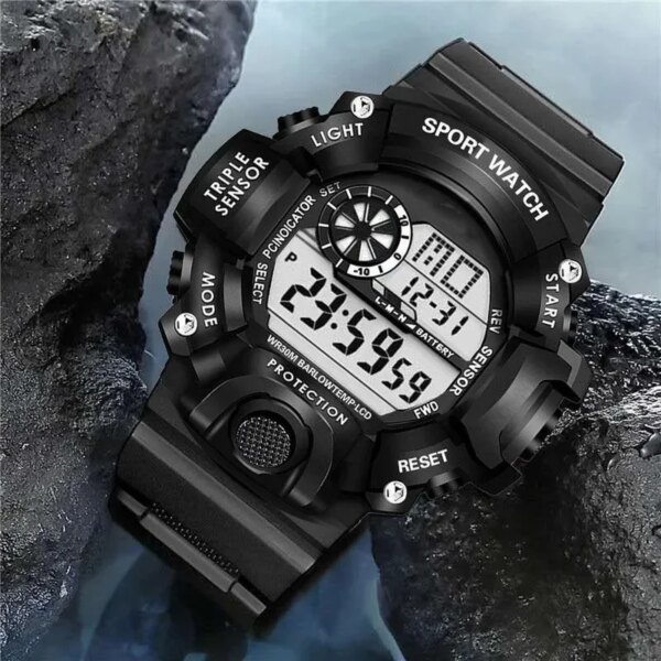 Luxury Men Military Watch Waterproof Wristwatch Led Quartz Clock Sport Watch Male Relogios Masculino Sport Watch Men S Shock