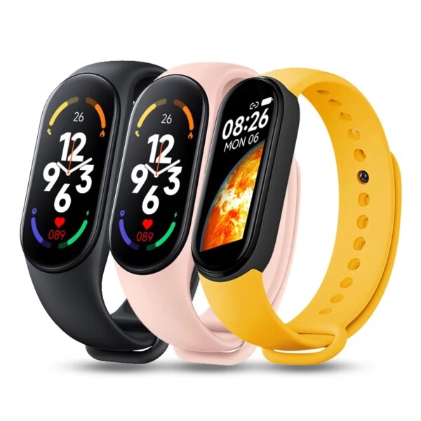 M7 Smart Watch Men Women Smartband M7 Heart Rate Smartwatch Fitness Tracker Blood Pressure Sport Smart Bracelet for band 7