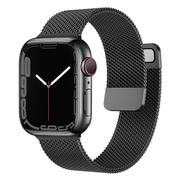 Magnetic Loop Strap for Apple watch Band 44mm 45mm 41mm 49mm 38 42mm Metal bracelet correa iwatch series 8 7 6 9 SE Ultra 2 5 4