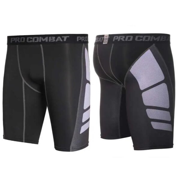 Men Pro Compression Quick Dry Gym Train Run Workout Sport Beach Shorts For Fitness Board Basketball Soccer Exercise Yoga UXS