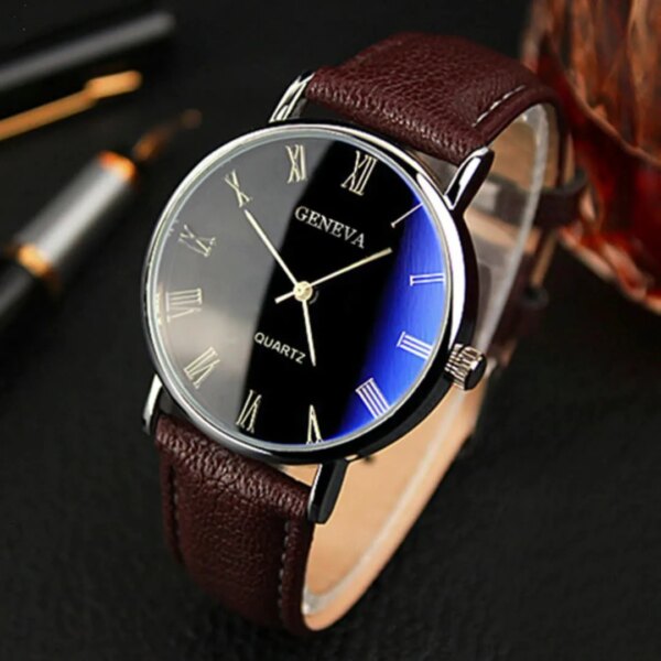 Men Sport Watch Luxury Stainless Steel Quartz Wristwatch Man Business Casual Leather Bracelet Male Luminous Clock Watches