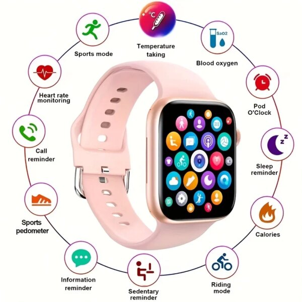 Men's And Women's Sports Smart Watch,can Dial/answer The Phone,sleep,blood Pressure,call Information Prompt