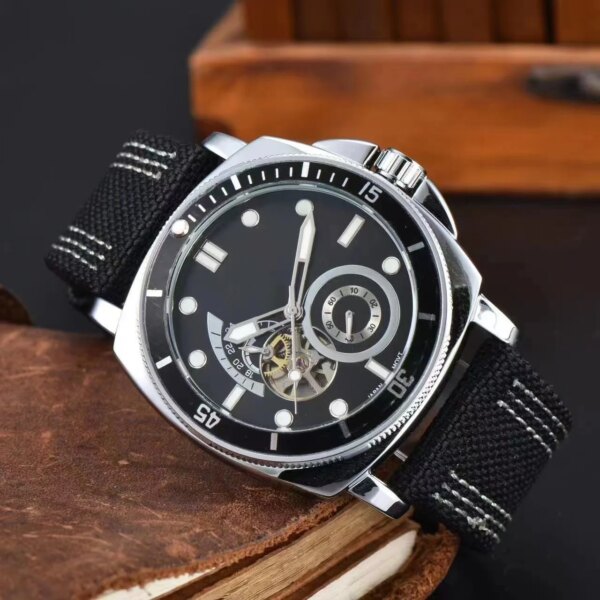 Men's automatic chronograph watch top brand luxury men's clock