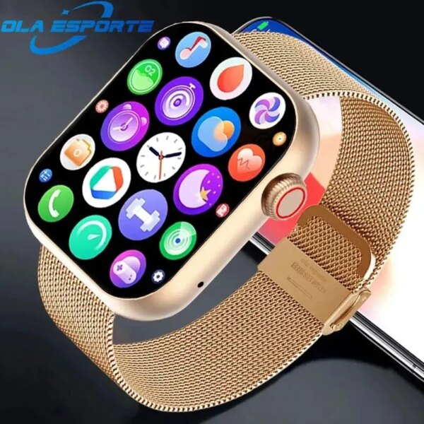 NEW SmartWatch for Women Men Bluetooth Calling Waterproof Sport Watch GPS Fitness Trackers DIY Watch Faces For Android IOS Phone