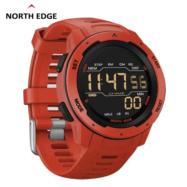 NORTH EDGE Mars Sports watch Pedometer Lightweight Shockproof Waterproof outdoor watch