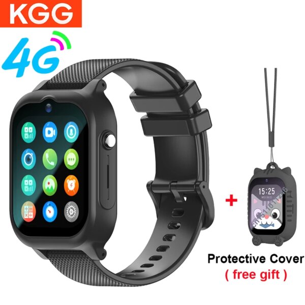 New Kids Smart Watch 4G GPS WIFI Video Call SOS Child Smartwatch Camera Voice Monitor Tracker Location Phone Watch