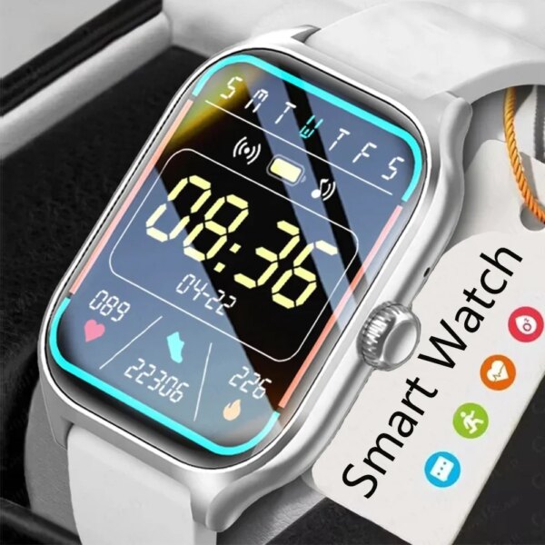 New Smartwatch Men Heart Rate Sleep Monitor Alarm Clock Multi-Sport Fitness Watch Waterproof Smartwatch Women 1.73 inch Screen